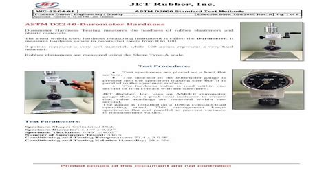 a common hardness test for plastics and elastomers is|elastomer hardness testing.